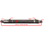 SIŁOWNIK HYDRAULICZNY CYLINDER TŁOK 90x50 SKOK 800